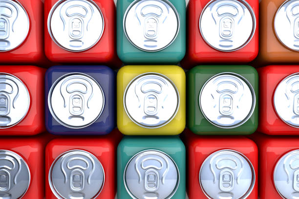 new generation packaged drinks - packaged food imagens e fotografias de stock