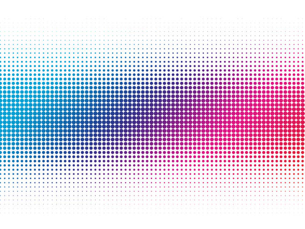istock Abstract colorful circles halftone 1144491863