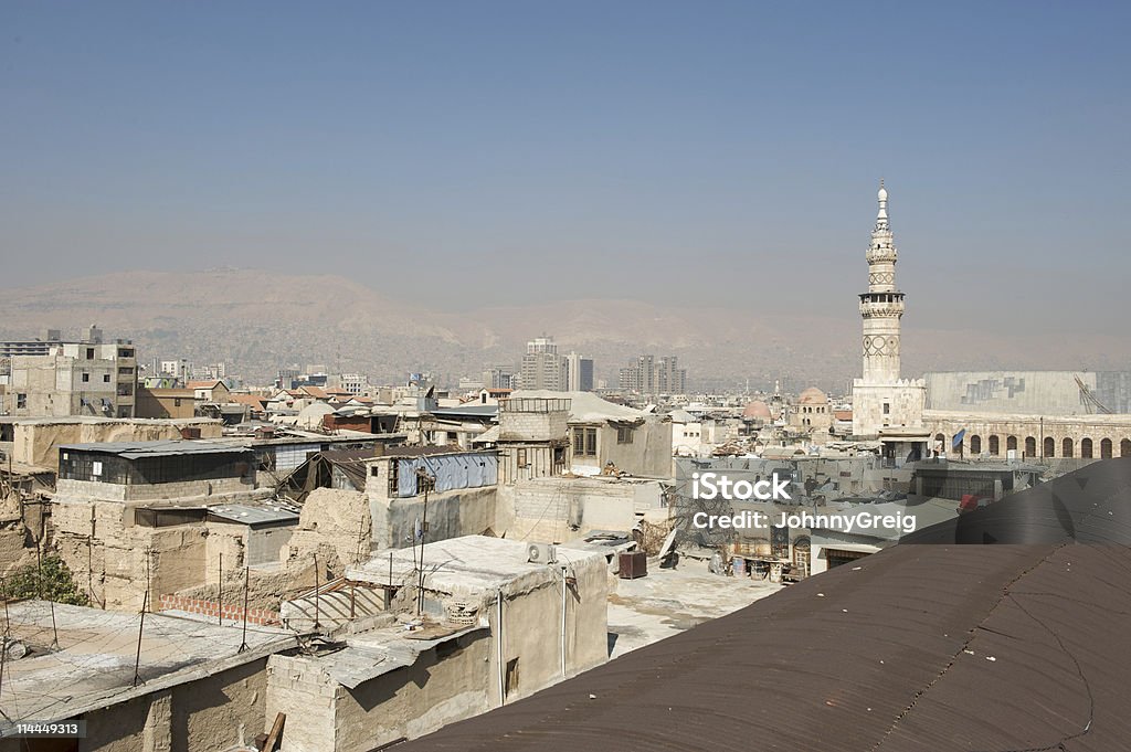 Damascus rooftop view  Damascus Stock Photo