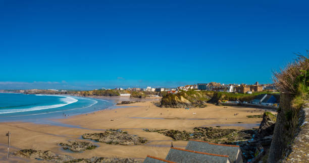 istock Coastline of Newquay 1144496082