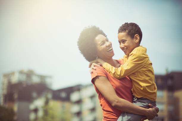 istock Playful family bonding. 1144496128