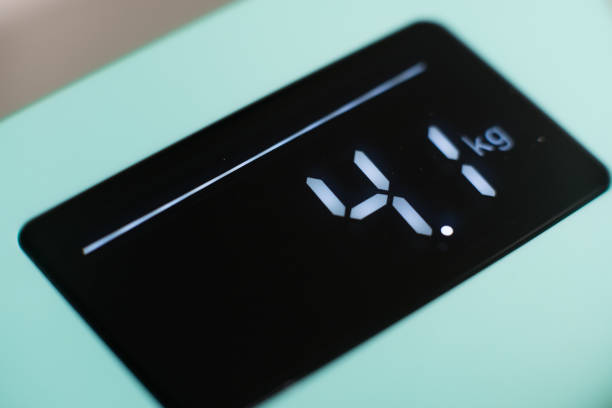 istock digital display of a weight scale 1144496936