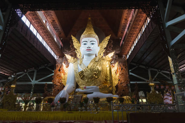 istock big Buddha statue at Nga Htat Gyi Pagoda at Yangon 1144496983
