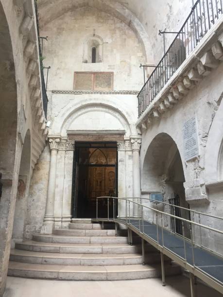 istock Angelic stone entrance 1144497090