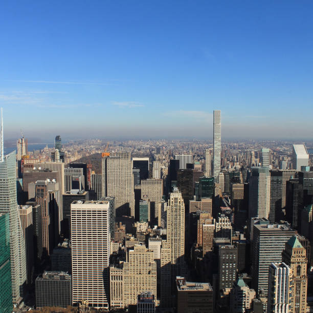 istock Panoramic view of NY city 1144498572