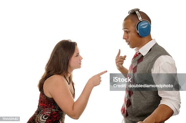 I Cant Hear You Stock Photo - Download Image Now - Adult, African-American Ethnicity, Anger