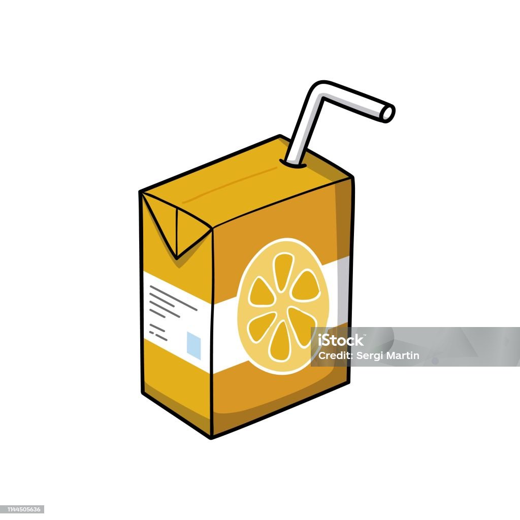 Orange Juice Illustration Stock Illustration - Download Image Now - Cartoon,  Juice - Drink, Box - Container - iStock