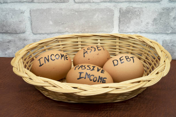 istock eggs in the basket for concept passive income and retirement 1144507123