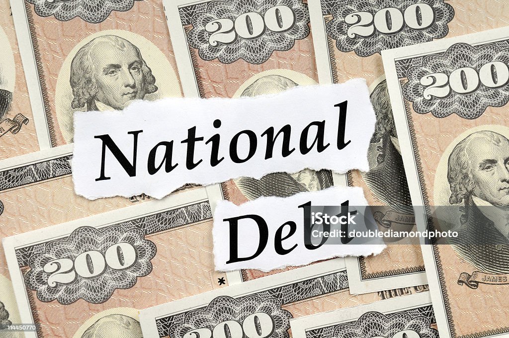 Enlaces de la deuda nacional - Foto de stock de 200 libre de derechos