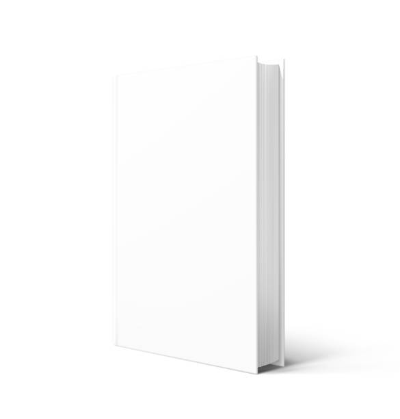 istock Blank cover book isolated on white background. 1144516790