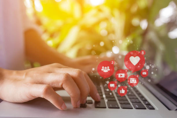 istock Social media and social network. 1144518026