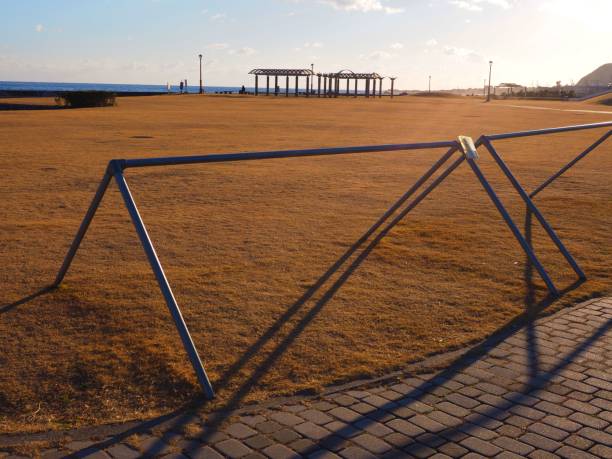 istock bicycle rack in a park Chiba,Japan 1144518651