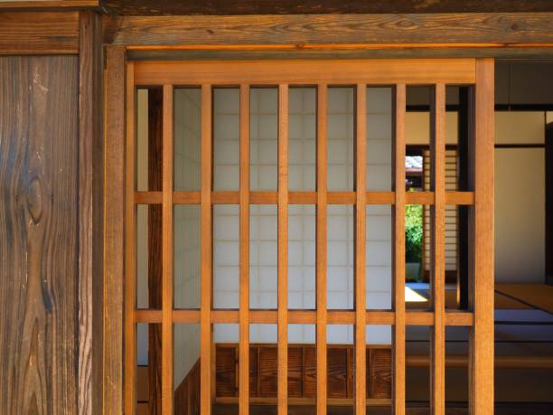 istock traditional Japanese style house interior 1144520344
