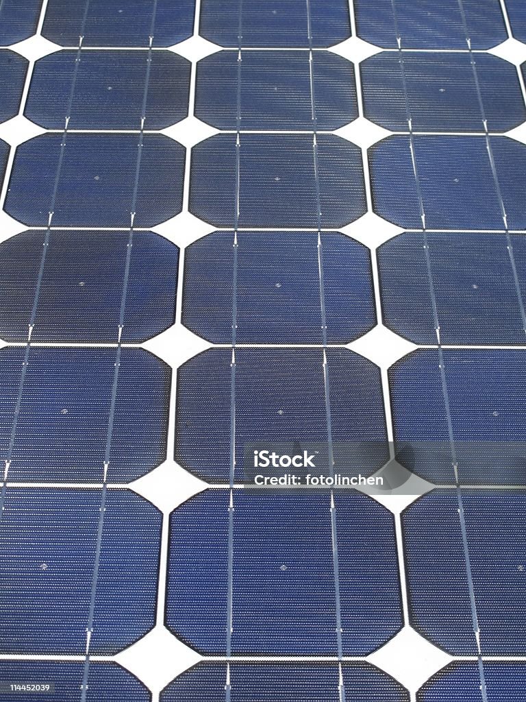 Solarkollektoren - Lizenzfrei Dach Stock-Foto
