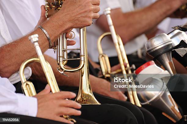 Brassband Stockfoto und mehr Bilder von Bläserensemble - Bläserensemble, Blechblasinstrument, Bläser