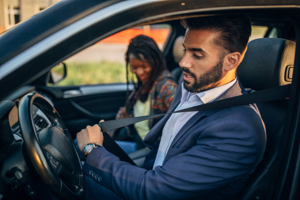 istock Modern couple going on a road trip 1144522559