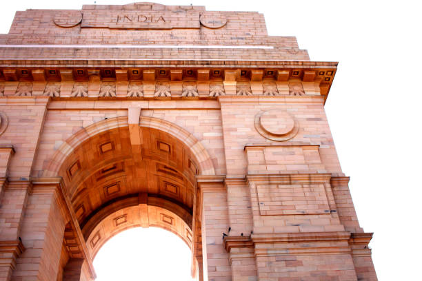 india gate! - mumbai delhi temple india imagens e fotografias de stock