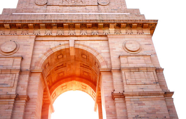 india gate! - mumbai delhi temple india imagens e fotografias de stock