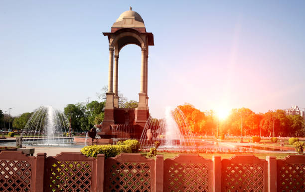 india gate! - mumbai delhi temple india imagens e fotografias de stock