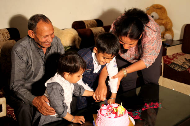 istock Birthday celebration at home 1144524541