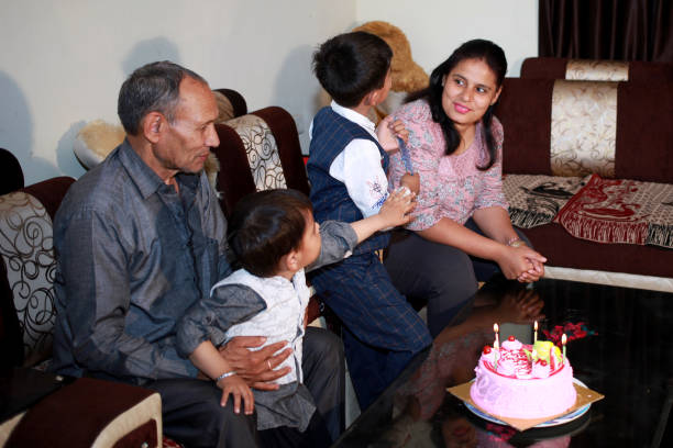 istock Birthday celebration at home 1144524548
