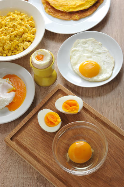 istock Different  ways of cooking chicken eggs. 1144535012