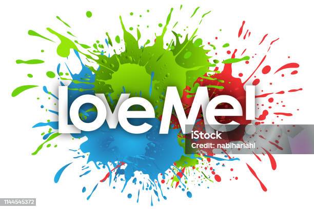 Love Me Vector Love Me Stock Illustration - Download Image Now - Abstract, Art ...