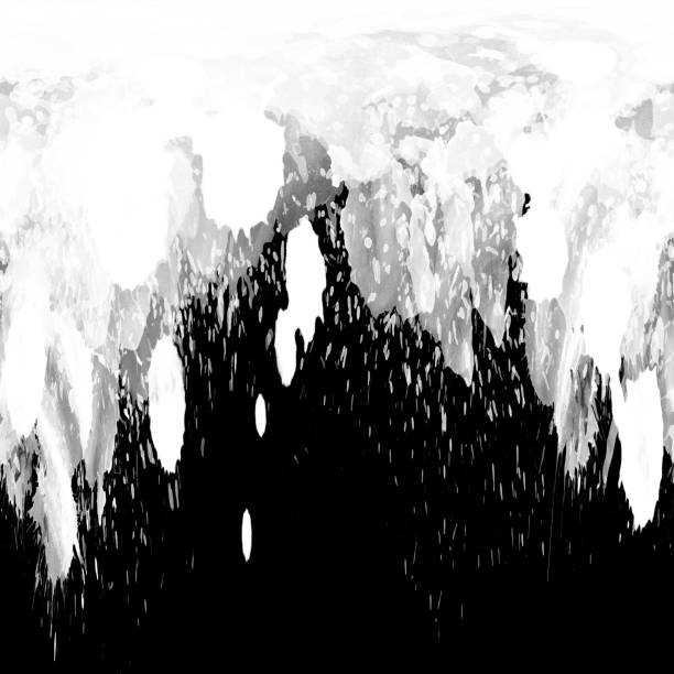 istock Grunge art black and white painted effect background 1144546496