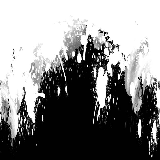 istock Grunge art black and white painted effect background 1144547581