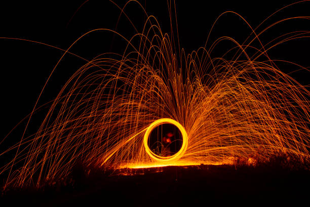 istock People play fireworks in celebrations. 1144548637