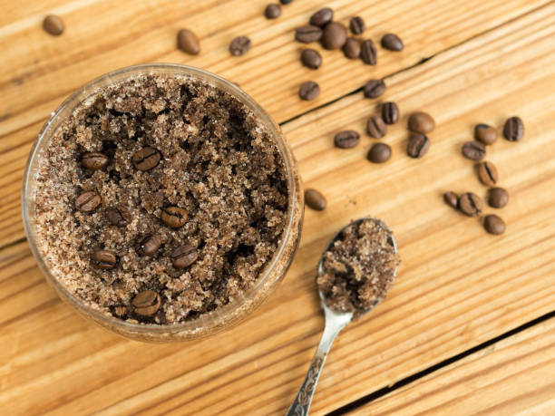 istock homemade coffee scrub with sugar and coconut oil 1144552143