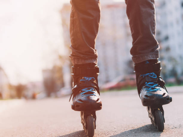 istock Free skating in the city 1144552144