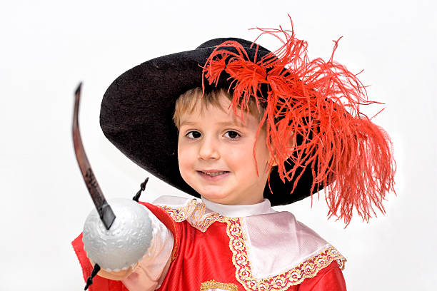 istock Boy with carnival costume 114455299