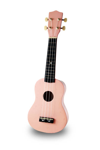 istock The pink ukulele guitar 1144555527