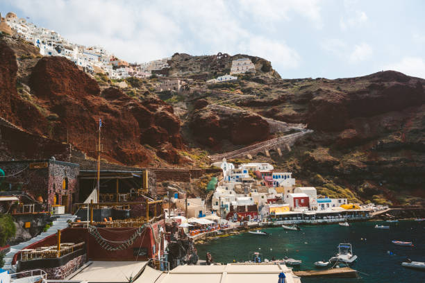 istock Port of Oia, Santorini, Greece 1144559298