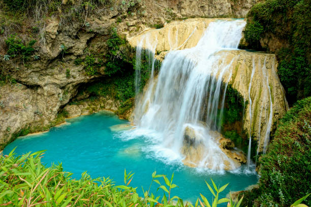 istock Mexico El Chiflon waterfalls 1144567846
