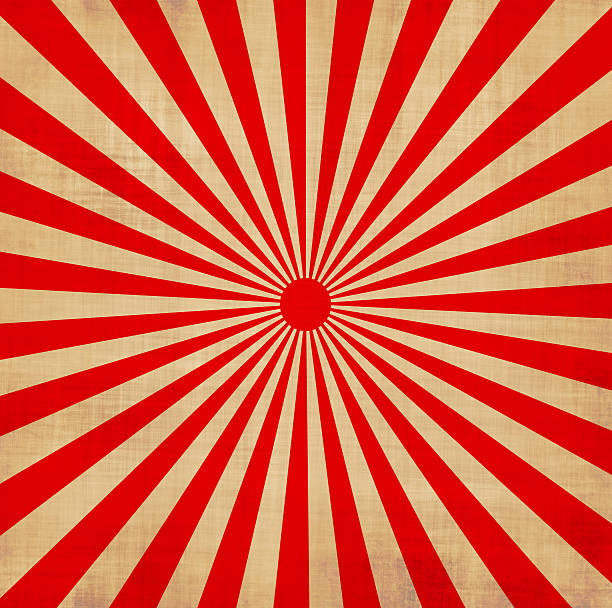istock Vector of red Japanese rising sun 114456874