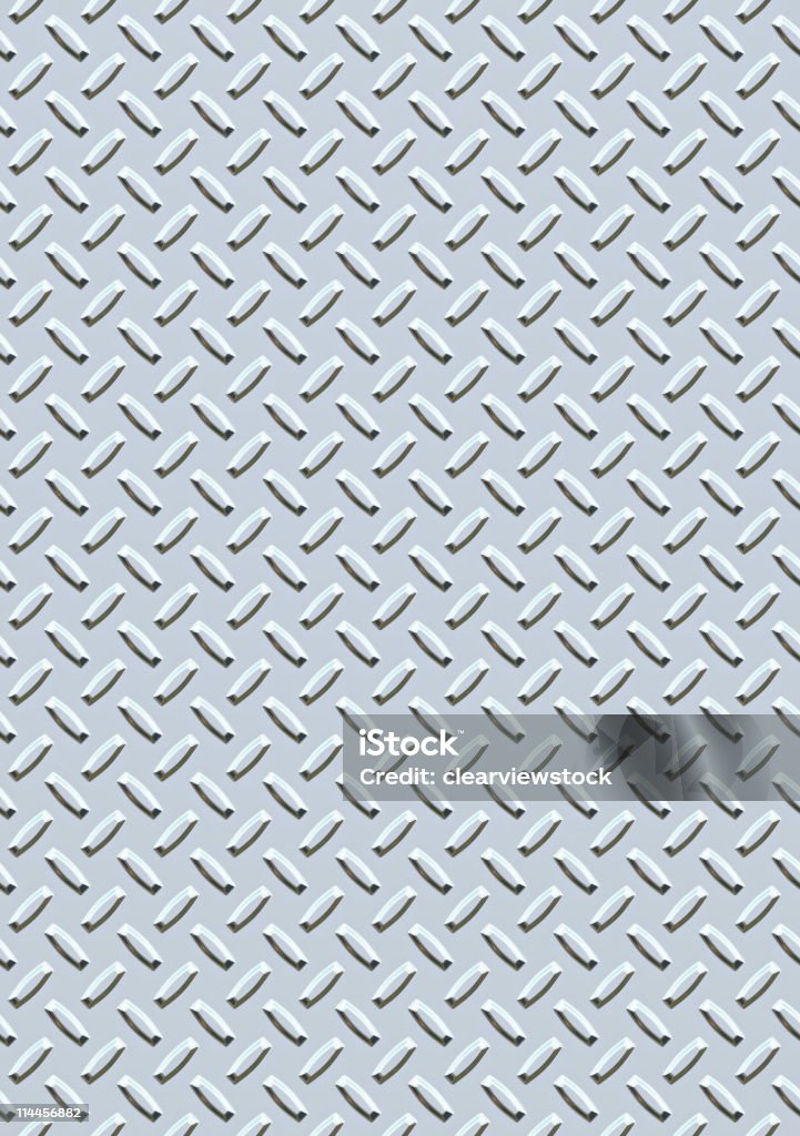 Große industrielle Edelstahl metal Diamant Platte Hintergrund oder Laufband - Lizenzfrei Aluminium Stock-Foto