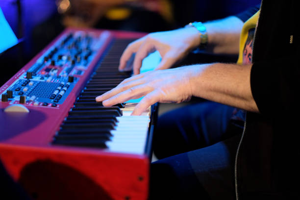 istock A musician plays on an electric piano 1144570269