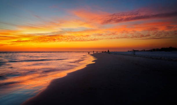 istock Beautiful golden sunset on Puerto Rico beach 1144570574