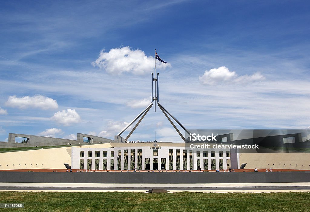 Parlamentsgebäude - Lizenzfrei Parlamentsgebäude - Canberra Stock-Foto