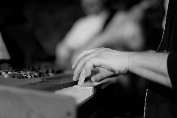 istock A musician plays on an electric piano 1144570851