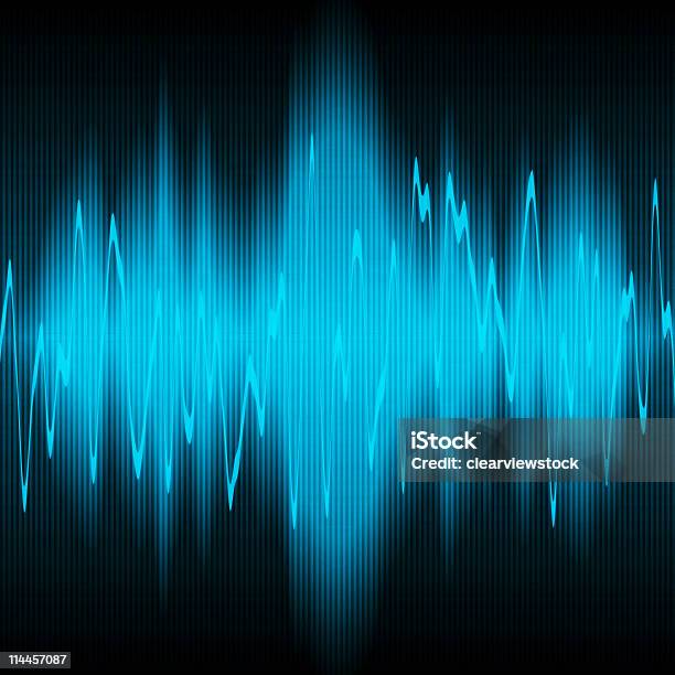 Ondas De Sonido Foto de stock y más banco de imágenes de Ondas de sonido - Ondas de sonido, Abstracto, Ancho