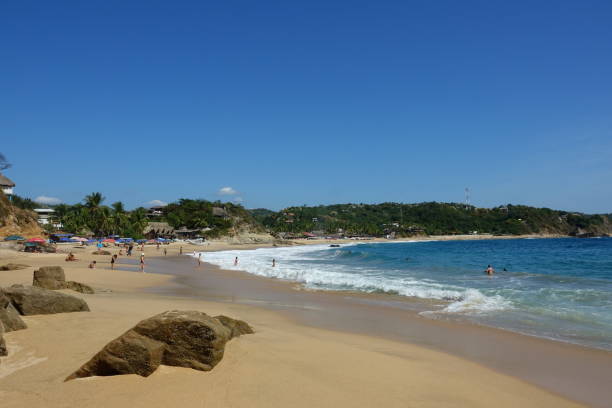 istock Mexico beach of pacific coast... 1144572887