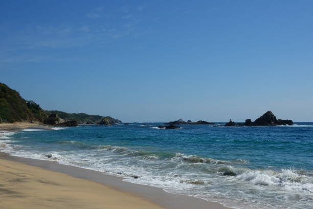 istock Mexico beach of pacific coast... 1144573392
