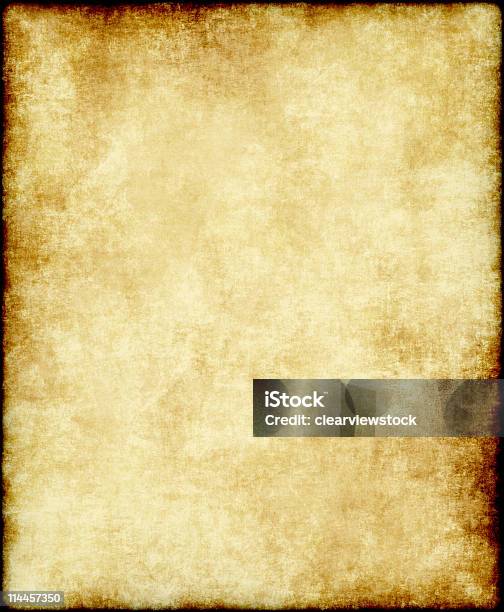 Old Paper Or Parchment Stock Photo - Download Image Now - Abstract, Antique, Backgrounds