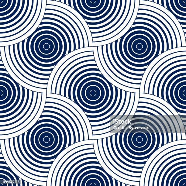 Geometric Seamless Pattern Abstract Tiling Background Vector Repeat