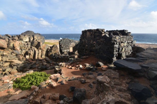 istock Bushirbana Gold Mill Ruins in Aruba 1144580803