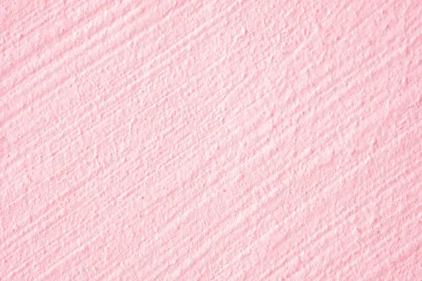 Closeup rough pink patel concrete wall exterior design for texture and background.-Image.
