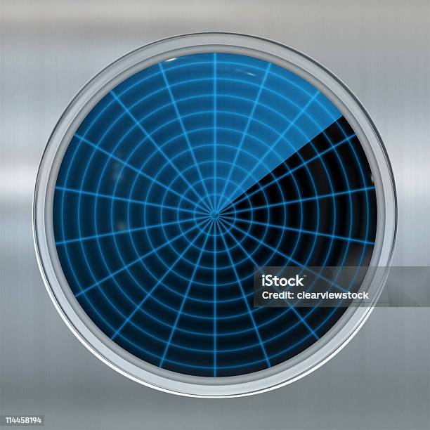 Foto de Sonar Ou Radar Tela e mais fotos de stock de Círculo - Círculo, Equipamento, Fotografia - Imagem